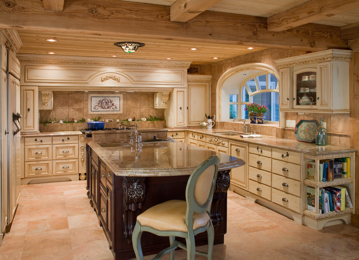 Western kitchen design luxury Marlene Holmquist asid